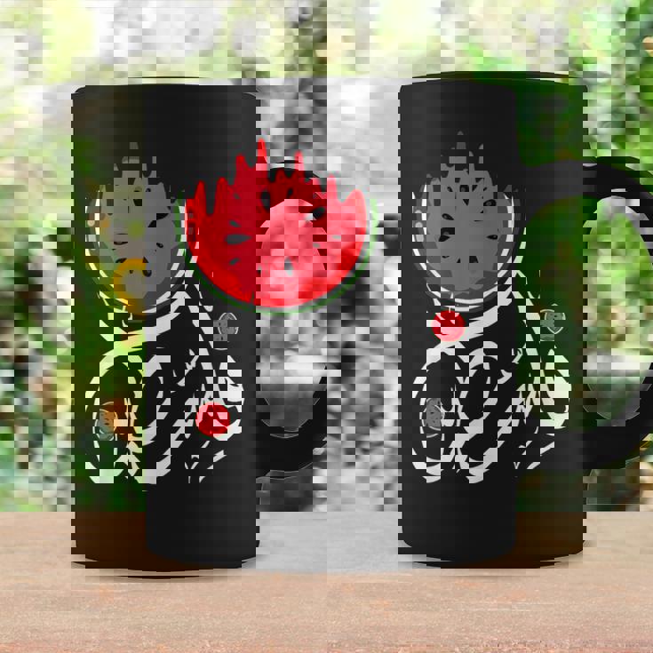 スイカ パレスチナ スイカ パレスチナコレクション コーヒーマグ ギフトのアイデア