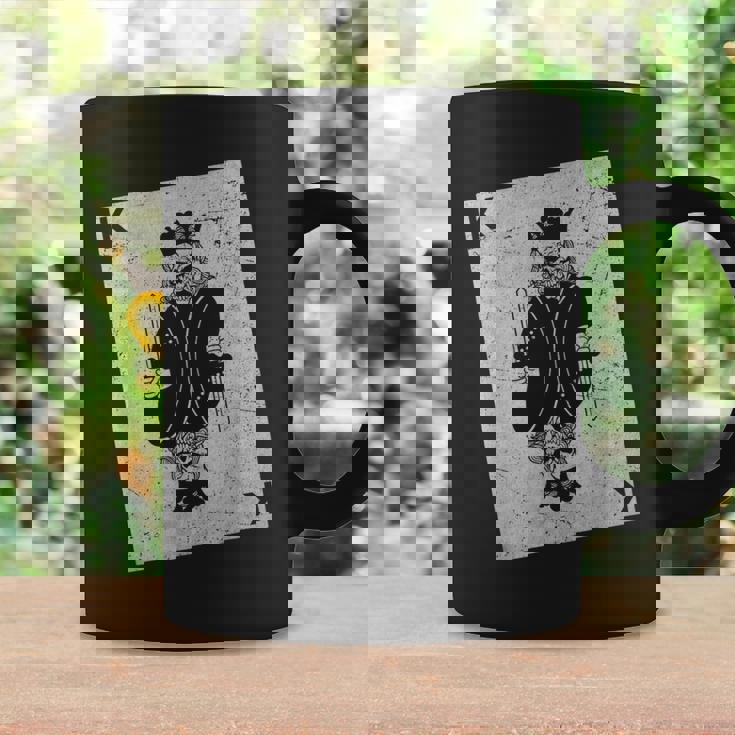 スケルトントランプキングギャンブル死神 コーヒーマグ ギフトのアイデア