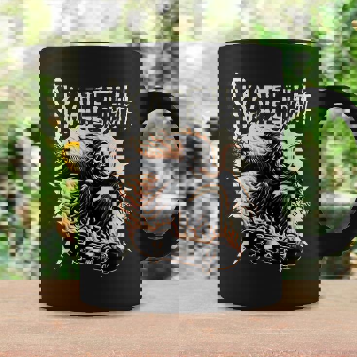 スケーター スケルトンデザイン コーヒーマグ ギフトのアイデア