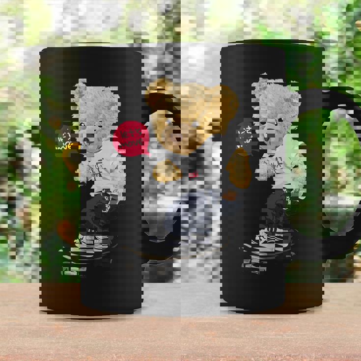 スケートボーダー クマ コーヒーマグ ギフトのアイデア