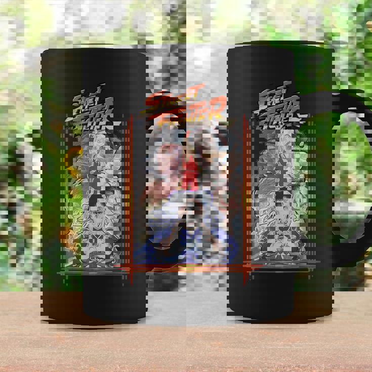 ストリートファイターポスターカバー 壮大なバトルロイヤル 象徴的なゲーマー コーヒーマグ ギフトのアイデア