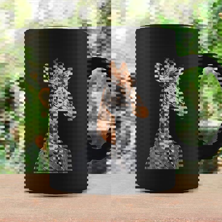 スーツ姿の面白いキリン コーヒーマグ ギフトのアイデア