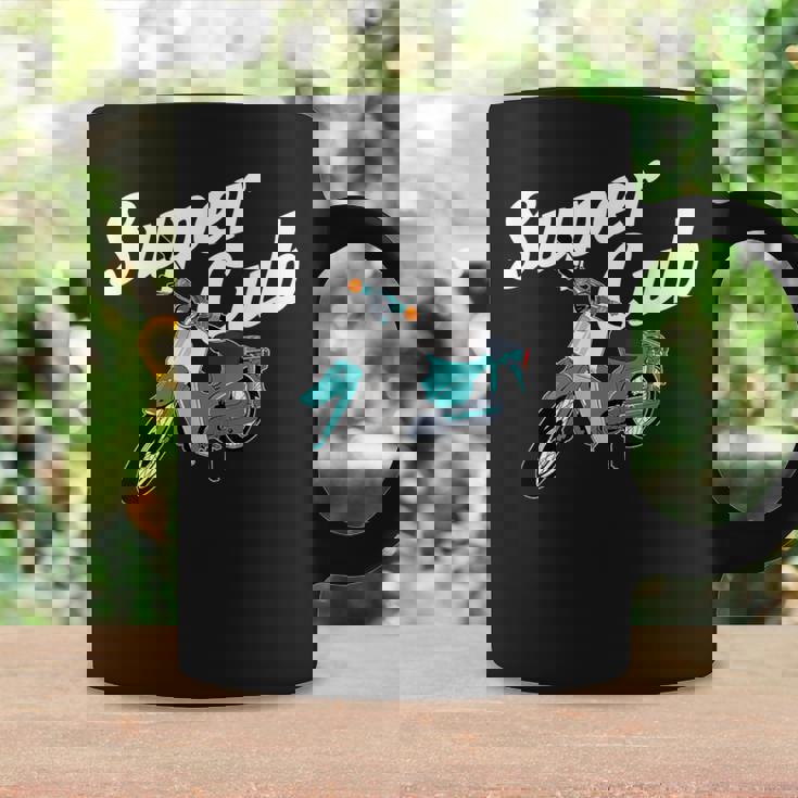 スーパーカブ 50 110 125 バイク ミニ モト スクーター カスタム 原付 二種 コーヒーマグ ギフトのアイデア