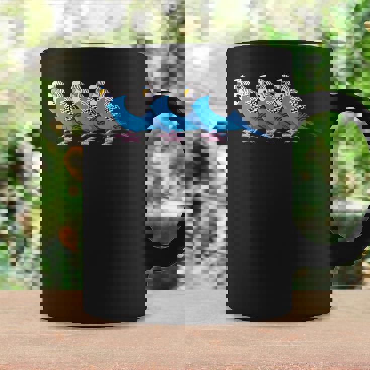 セキセイインコ鳥、セキセイインコ青い鳥 コーヒーマグ ギフトのアイデア