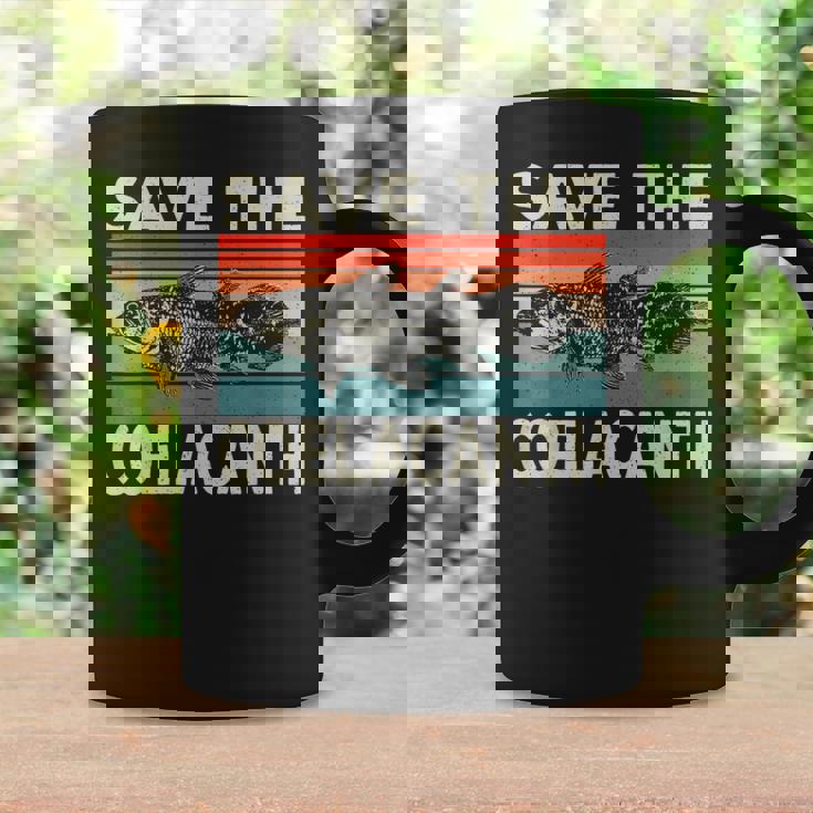 セーブ・ザ・シーラカンス。 コーヒーマグ ギフトのアイデア