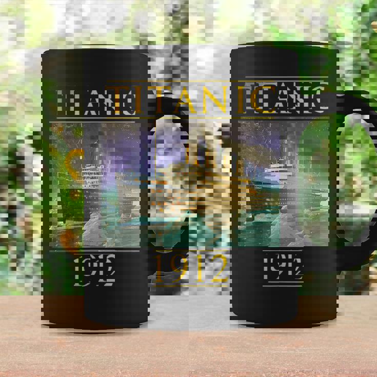 タイタニックtシャツ 帆船 ヴィンテージ クルーズベッセル 1912年 ギフト コーヒーマグ ギフトのアイデア