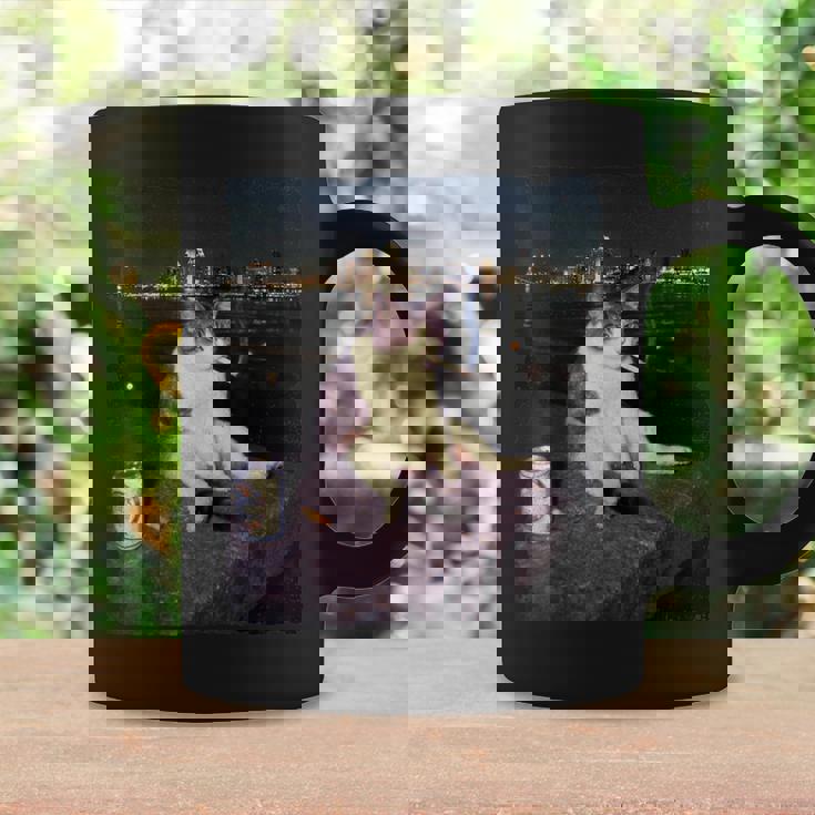 タバコ 子猫 おもしろい 喫煙 猫 ミーム バカ 脳腐 コーヒーマグ ギフトのアイデア