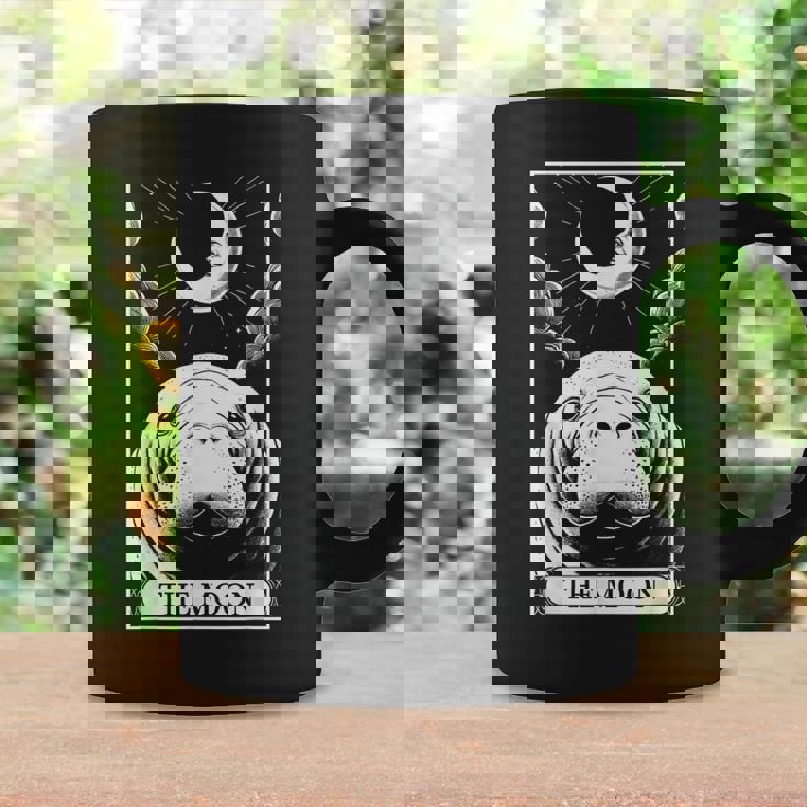 タロットカード ヴィンテージ 三日月 マナティー 海 動物 恋人 コーヒーマグ ギフトのアイデア