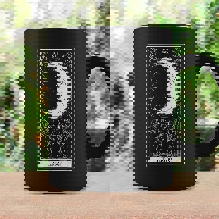 タロットカード 月 占い師 オカルト 魔女 ウィッカン カード コーヒーマグ ギフトのアイデア