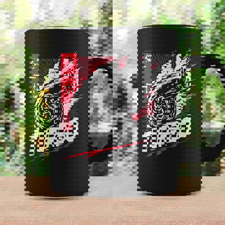 ターボターボチャージャー 日本語レタリング 日本スタイル コーヒーマグ ギフトのアイデア