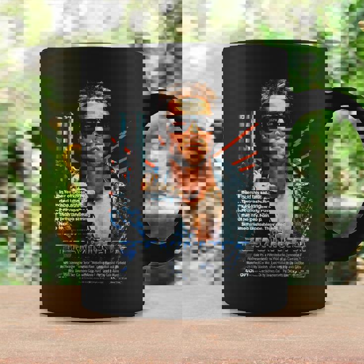 ターミネーター ポスター 映画 レトロf タイムトラベラー ゲーマー コーヒーマグ ギフトのアイデア