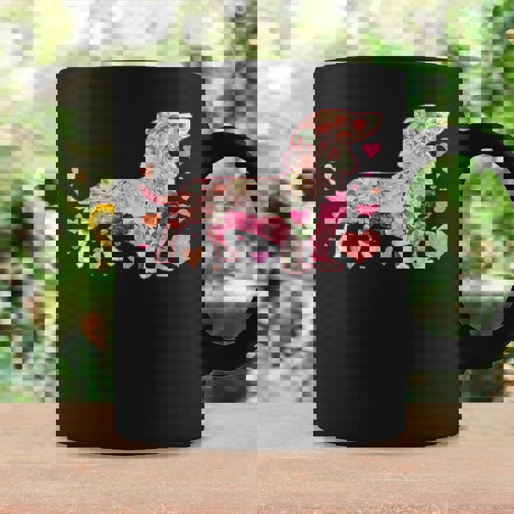 ダックスフント 解体新書 ミニチュアダックス 犬の飼い主 ダックスフント ギフト おもしろ犬 ダックスフント コーヒーマグ ギフトのアイデア