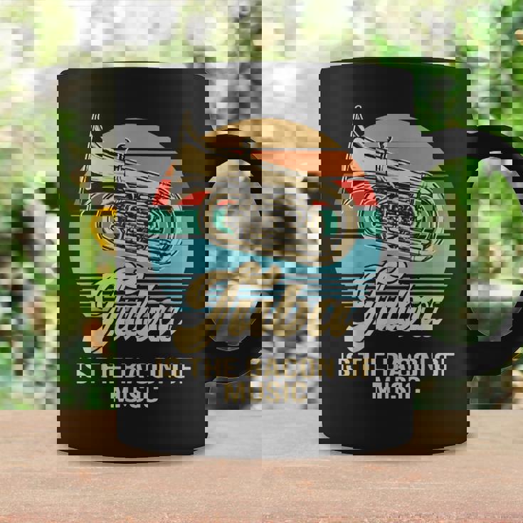 チューバは音楽の頂点チューバヴィンテージ コーヒーマグ ギフトのアイデア