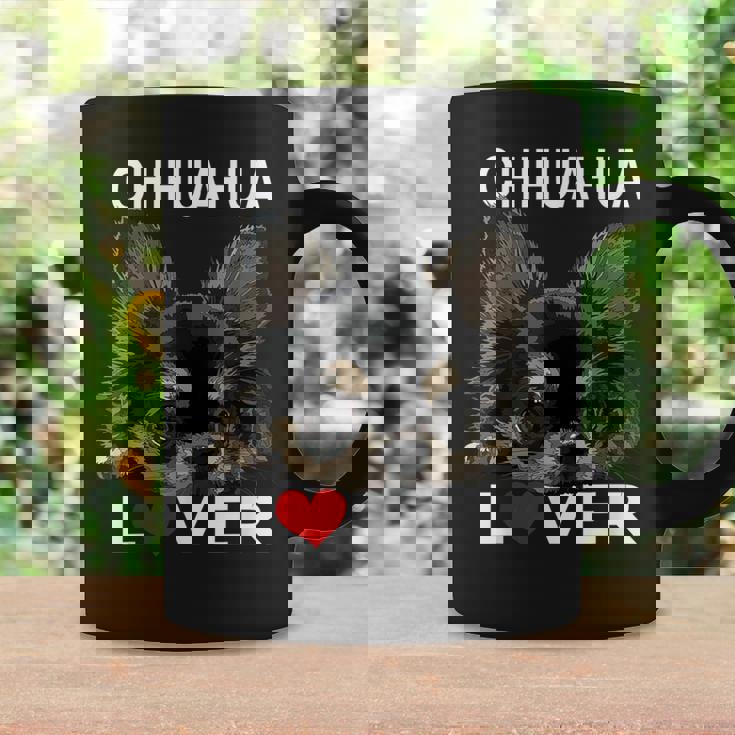 チワワ 長髪好き チワワ 長髪 チワワ コーヒーマグ ギフトのアイデア