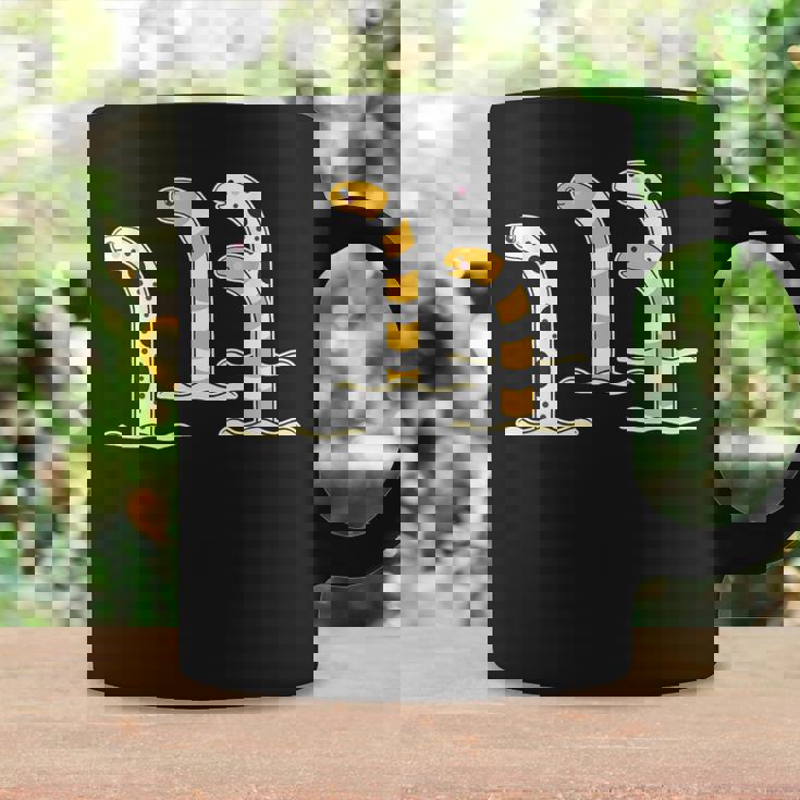 チンアナゴ & ニシキアナゴ【どうぶつフレンズ】水族館の生き物 かわいい 面白 動物 イラスト コーヒーマグ ギフトのアイデア