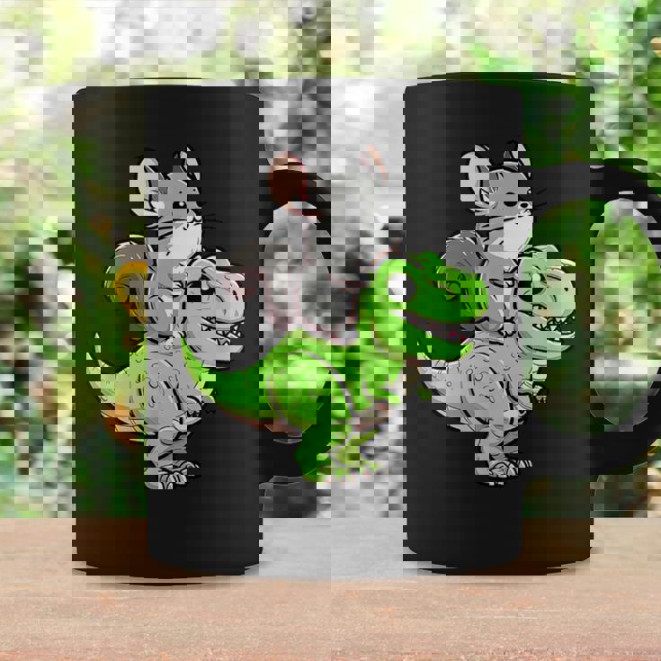 チンチラ T-Rex 恐竜 ペット おもしろい ティラノサウルス コーヒーマグ ギフトのアイデア