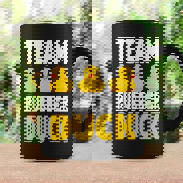チームラバーダックラバーダック。 コーヒーマグ ギフトのアイデア