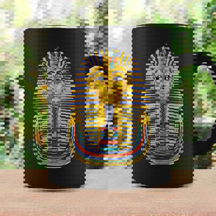ツタンカーメン エジプトファラオ ピラミッド 古代エジプト コーヒーマグ ギフトのアイデア