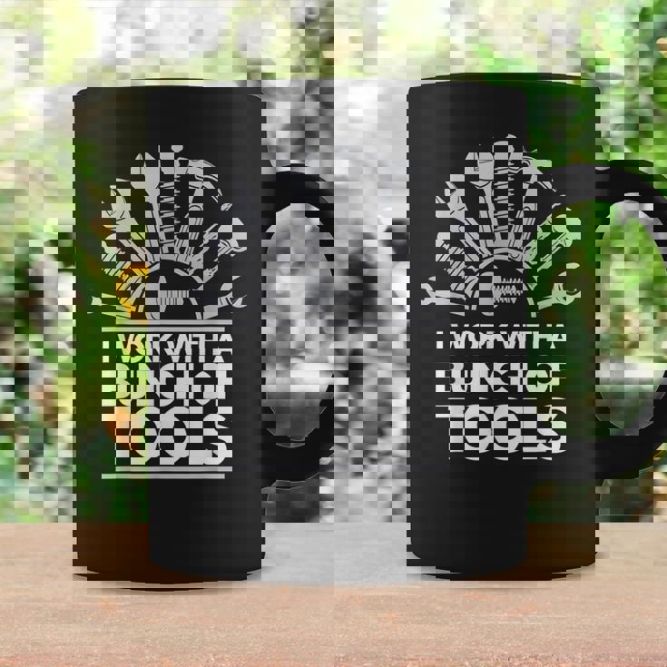 ツール 面白い メカニック 工具を使って仕事 お父さん 夫 ギフト アイデア コーヒーマグ ギフトのアイデア