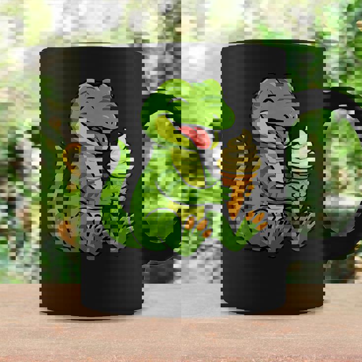 トカゲ アイスクリーム 動物園 動物好き カワイイ 男の子 女の子 キッズ コーヒーマグ ギフトのアイデア