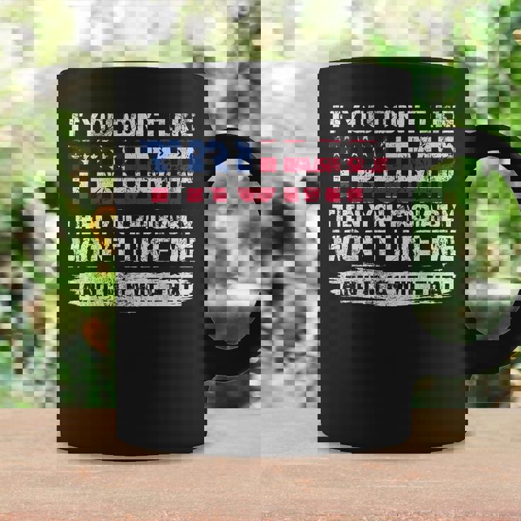 トランプが気に入らなければ、おそらく私を気に入らないでしょう コーヒーマグ ギフトのアイデア