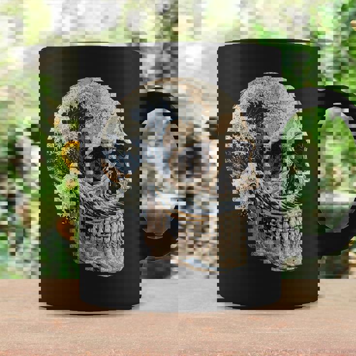 ドクロ 波 日本美術 海 コーヒーマグ ギフトのアイデア