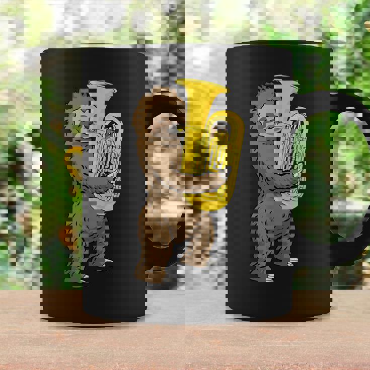 ナマケモノ 恋人 チューバ プレーヤー ミュージック ビッグバンド チューバ コーヒーマグ ギフトのアイデア