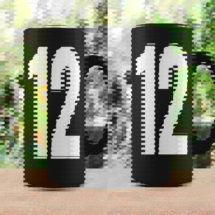 ナンバー12 シャツ。十二 コーヒーマグ ギフトのアイデア