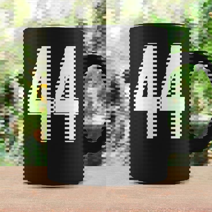 ナンバー44インチホワイトポケットスタイルバージョン。 コーヒーマグ ギフトのアイデア