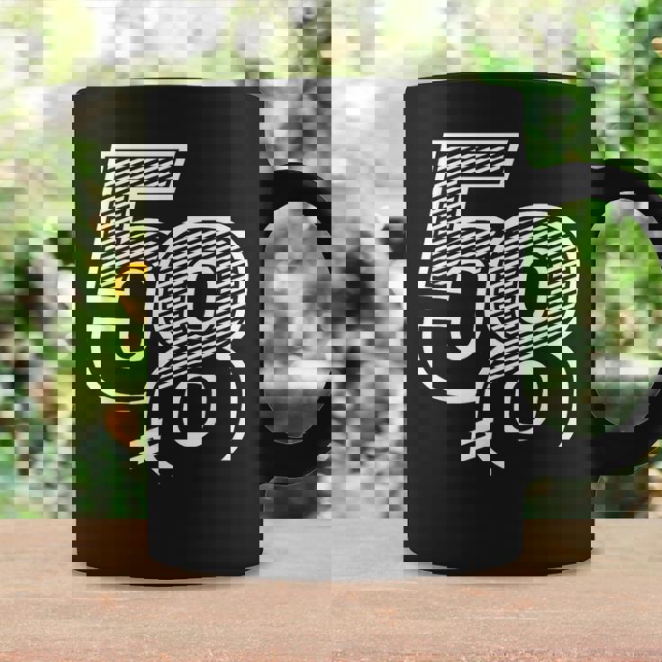 ナンバー58 スポーツジャージ 58 誕生日 コーヒーマグ ギフトのアイデア