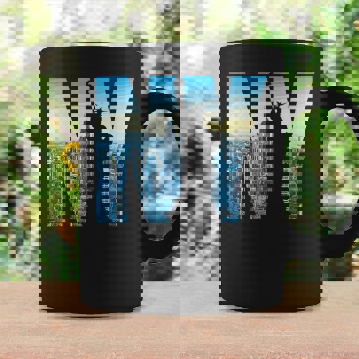 ニューヨーク市のデザインnyc自由の女神アーバン コーヒーマグ ギフトのアイデア