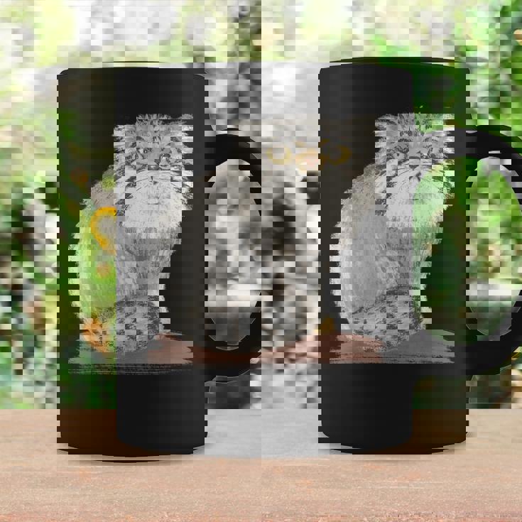 ネコ マヌルネコ 子猫 野生動物 コーヒーマグ ギフトのアイデア