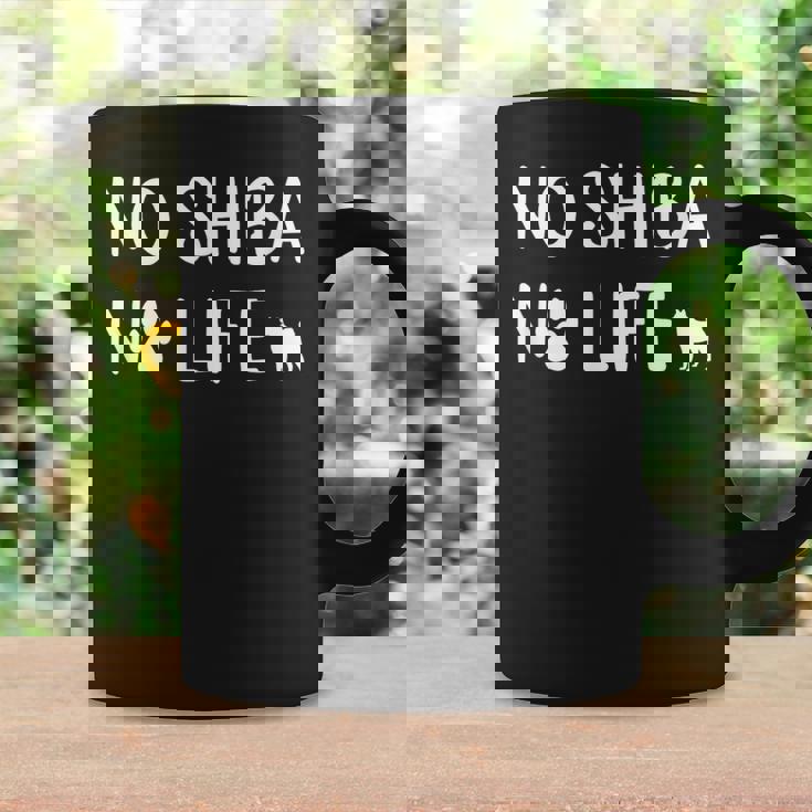 ノーシバノーライフ 柴犬好き 柴犬 愛犬家 柴犬の飼い主 柴犬飼い 犬の飼い主 柴犬 コーヒーマグ ギフトのアイデア