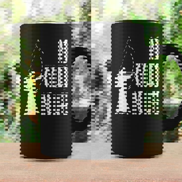 ノー弓道ノーライフ 弓道場 弓術 弓道好き 騎射 歩射 堂射 弓道部 弓道サークル 古武術 和弓 弓道 コーヒーマグ ギフトのアイデア