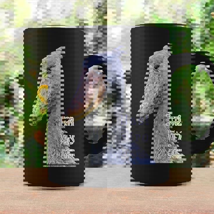 ハシビロコウ『リアルフォト 写真』青い鳥【どうぶつフレンズ】かっこいい 大きな鳥 動物園の生き物 コーヒーマグ ギフトのアイデア