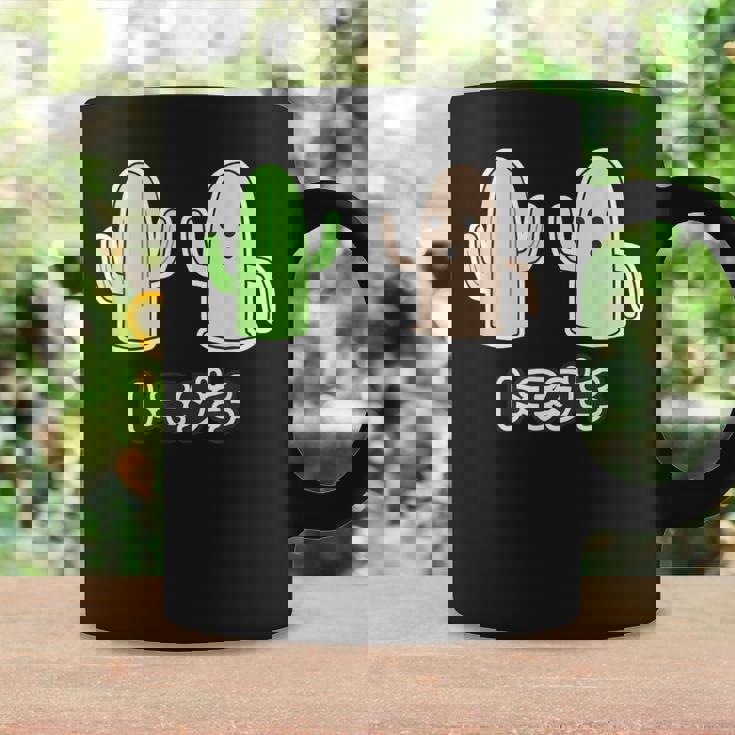 ハニワ くん & サボテン『トモダチ』 埴輪【ゆるフレンズ】歴史土器 キャラクター かわいい イラスト コーヒーマグ ギフトのアイデア