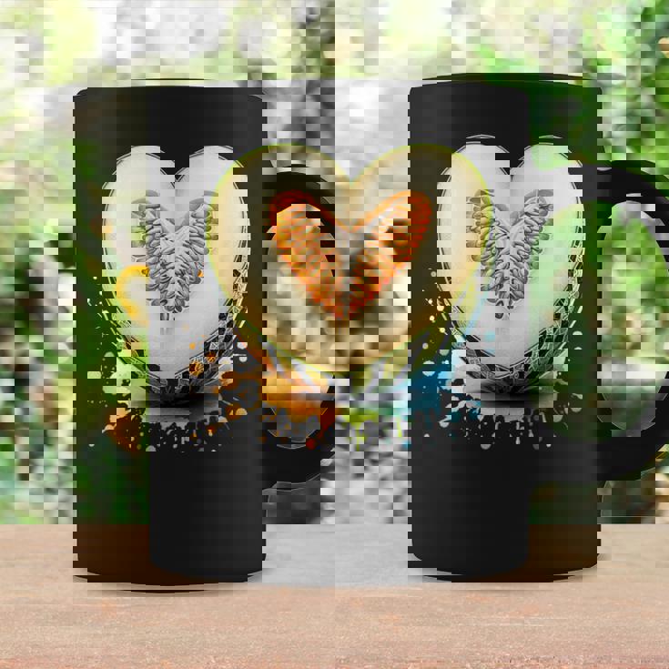 ハニーデューメロン ハート型 サマーフルーツ コーヒーマグ ギフトのアイデア