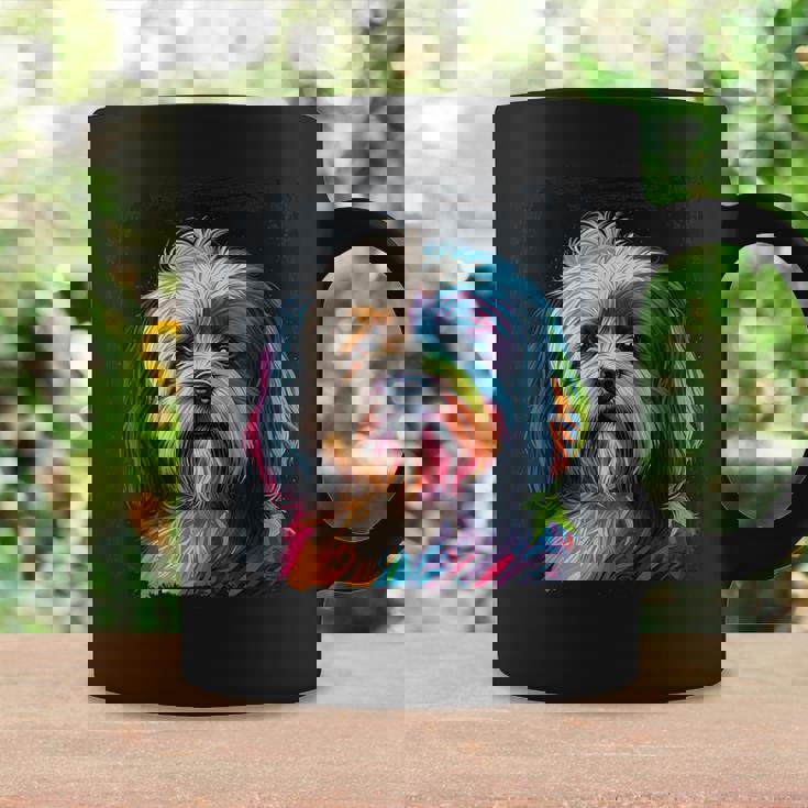 ハバニーズのアートワークを使用したハバニーズドッグオーナーデザイン。 コーヒーマグ ギフトのアイデア