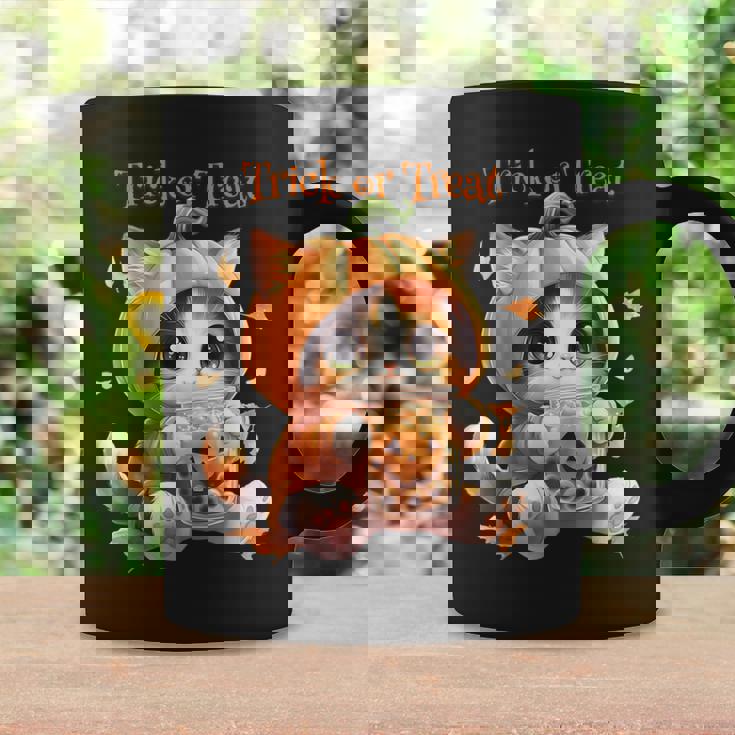 ハロウィン わがまま猫 ねこ ラーメン好き かわいい おもしろ マンガ コーヒーマグ ギフトのアイデア