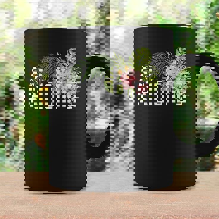 ハワイ島発アロハ フラワースピリットを感じる アロハ コーヒーマグ ギフトのアイデア