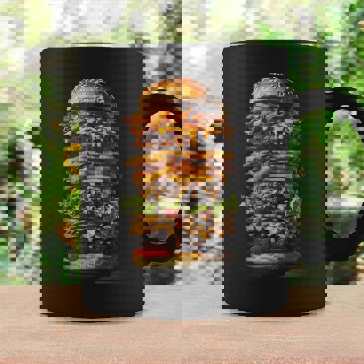 ハンバーガー チーズバーガー ファーストフード愛好家 食通 ギフト コーヒーマグ ギフトのアイデア