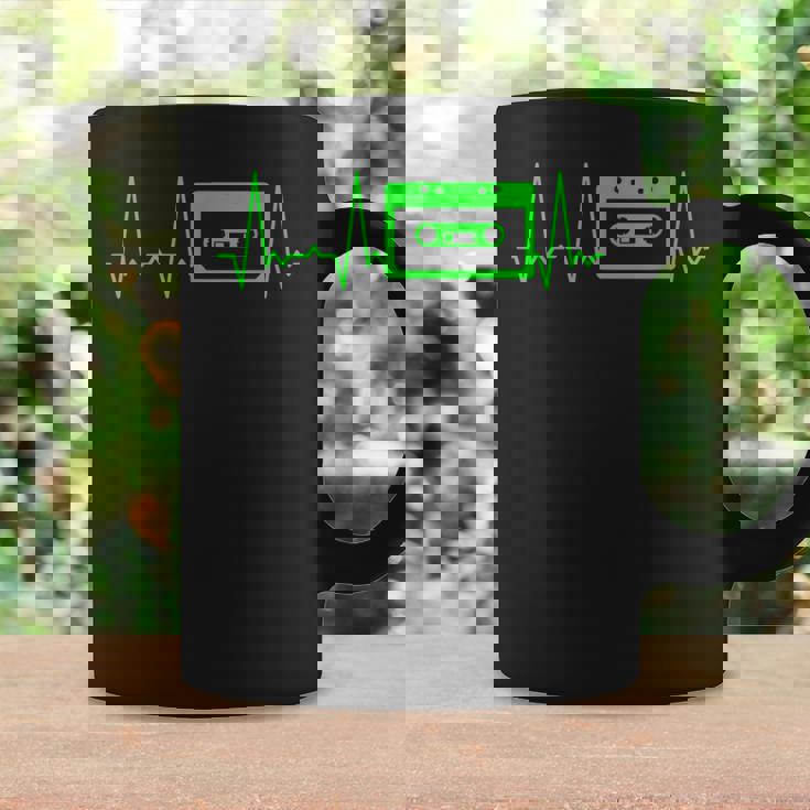 ハートビートカセットテープ コーヒーマグ ギフトのアイデア