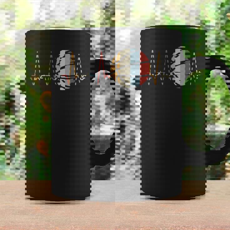 ハートビートバスケットボール コーヒーマグ ギフトのアイデア