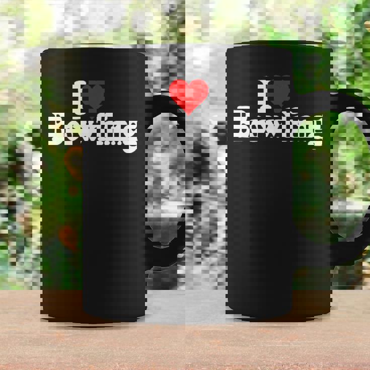 ハートボウリングが大好き コーヒーマグ ギフトのアイデア