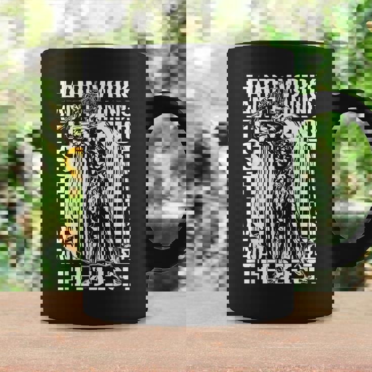 ハードワークトレーニング ミスターオリンピア ロニー・コールマン ボディービルディング コーヒーマグ ギフトのアイデア