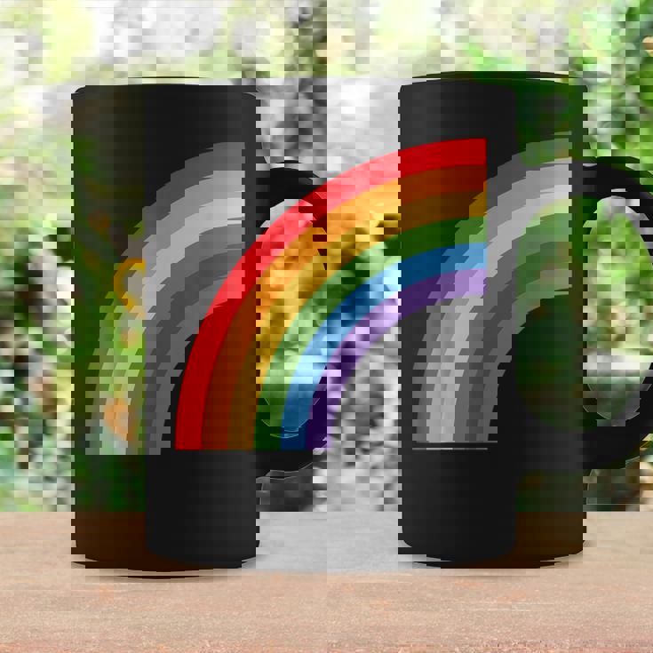 ハーフレインボー Roygbiv カラフルラッキーレインボー コーヒーマグ ギフトのアイデア