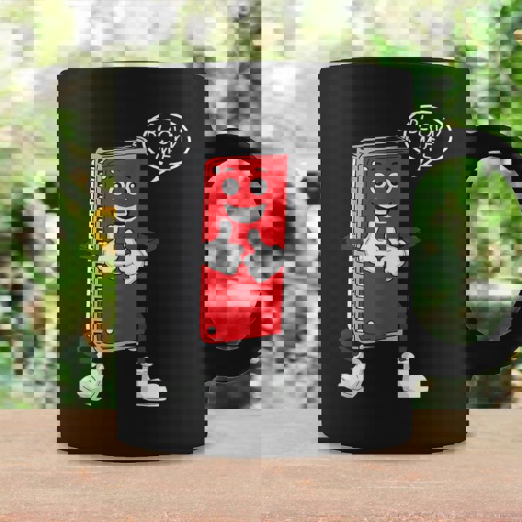 ハーモニカプレーヤー フレンチハープ ブルース ミュージシャン コーヒーマグ ギフトのアイデア