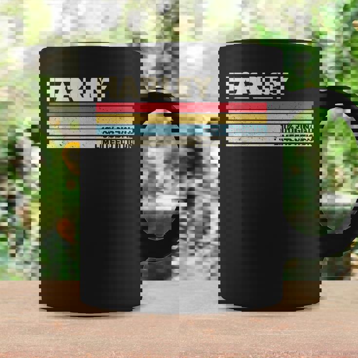 ハーレー 名前入り レトロ ヴィンテージ 70年代 80年代 90年代 誕生日 コーヒーマグ ギフトのアイデア