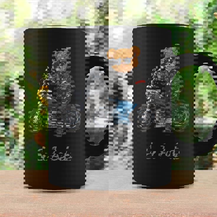 バイク クラシック オートバイ 熊 クルーザー コーヒーマグ ギフトのアイデア