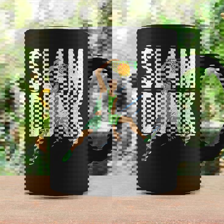 バスケットボール スラム ダンク チーム トレーニング ゲーム コーチ キッズ ギフト コーヒーマグ ギフトのアイデア